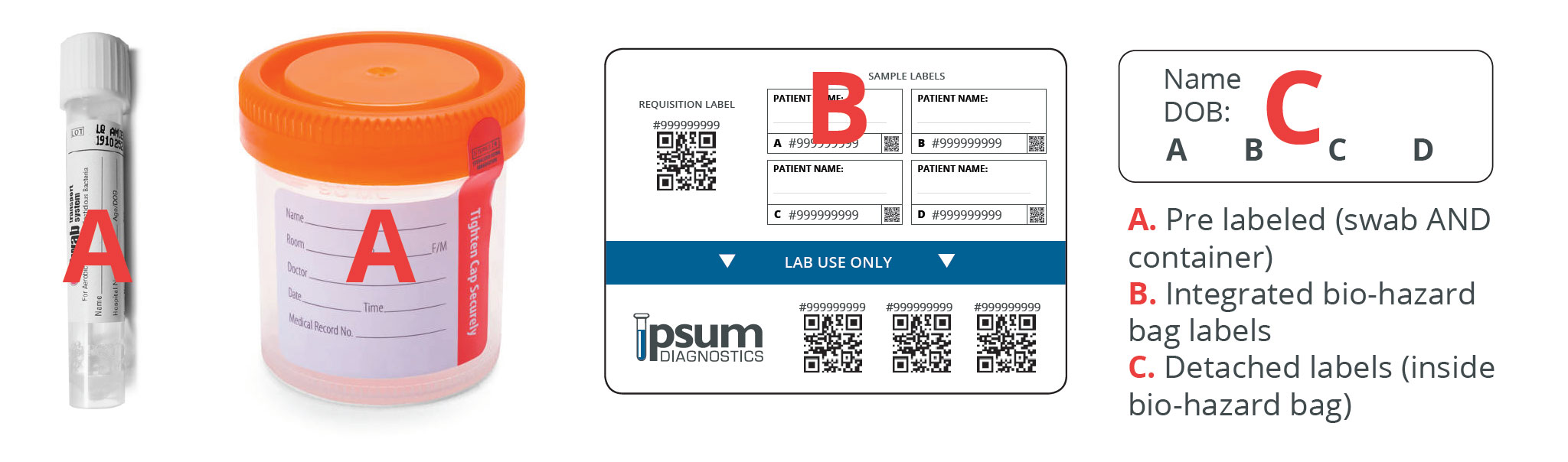 Specimen Labeling – Ipsum Diagnostics